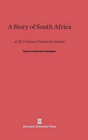 A Story of South Africa de Susan VanZanten Gallagher