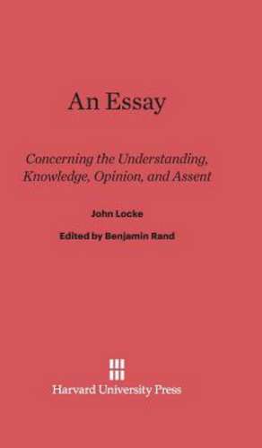 An Essay de John Locke