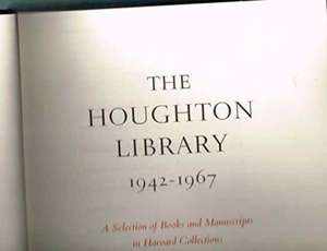 The Houghton Library, 1942–1967 – A Selection of Color Reproductions de William H. Bond