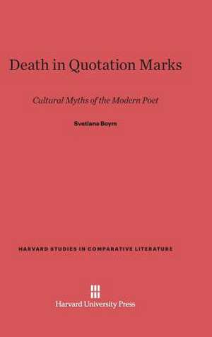 Death in Quotation Marks de Svetlana Boym