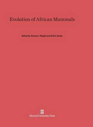 Evolution of African Mammals de Vincent J. Maglio