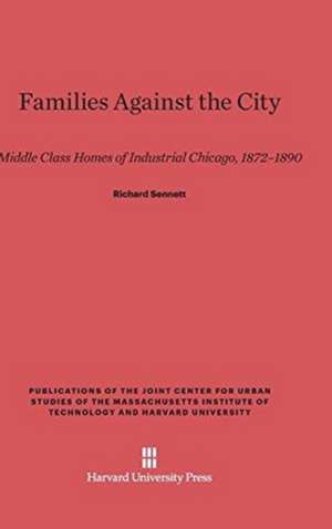 Families Against the City de Richard Sennett