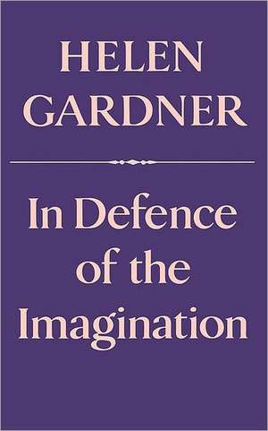 In Defence of the Imagination (Paper) de H. Gardner