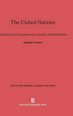 The United Nations de Benjamin V. Cohen