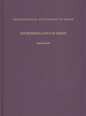 Churches EA and E at Sardis de Hans Buchwald