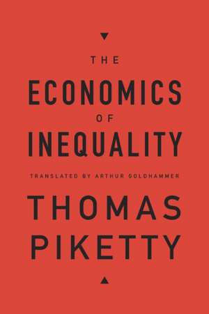 The Economics of Inequality de Thomas Piketty