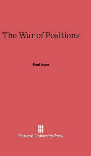 The War of Positions de Paul Azan