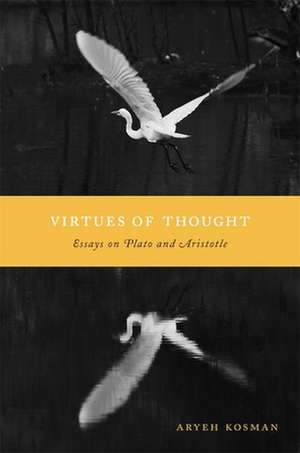 Virtues of Thought – Essays on Plato and Aristotle de Aryeh Kosman