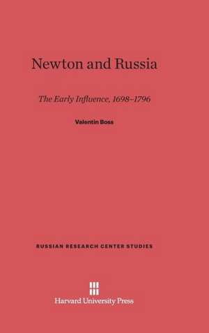 Newton and Russia de Valentin Boss