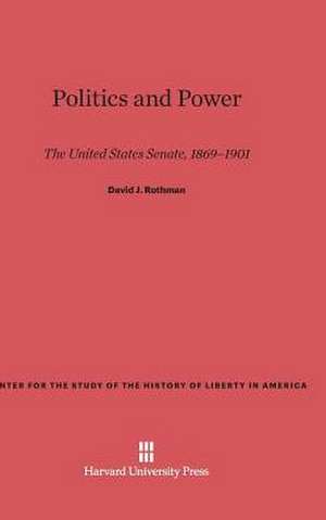 Politics and Power de David J. Rothman