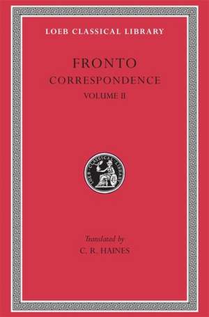 Correspondence, Volume II de Fronto Fronto