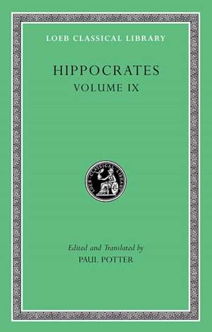 Coan Prenotions. Anatomical and Minor Clinical Writings de Hippocrates Hippocrates