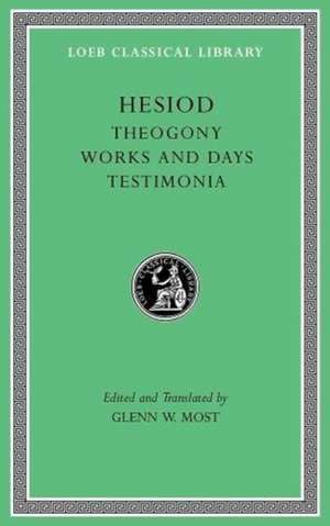 Theogony. Works and Days. Testimonia L057 V1 de Hesiod Hesiod