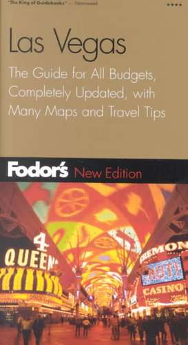 Fodor's Las Vegas 2002 de Fodor Travel Publications