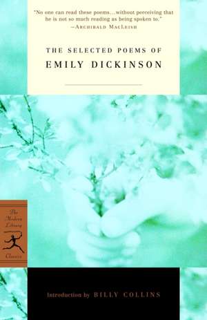 The Selected Poems of Emily Dickinson de Emily Dickinson