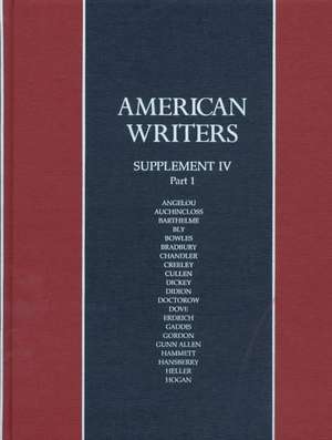 American Writers: Supplement de Molly Weigel