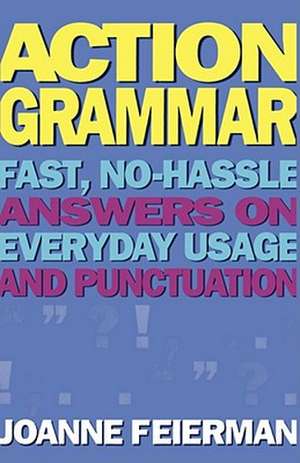 Action Grammar de Joanne Feierman