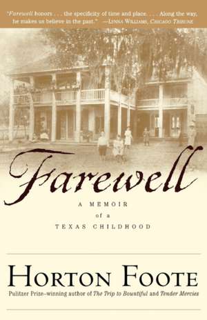 Farewell de Horton Foote