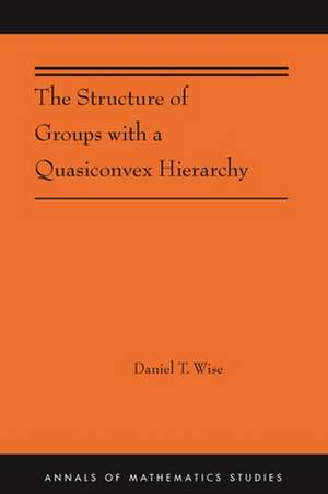 The Structure of Groups with a Quasiconvex Hiera – (AMS–209) de Daniel T. Wise