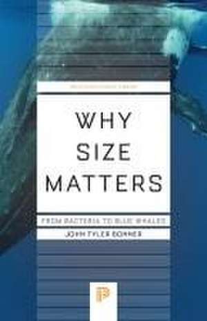 Why Size Matters – From Bacteria to Blue Whales de John Tyler Bonner