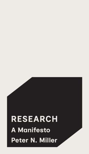 Research de Peter N. Miller
