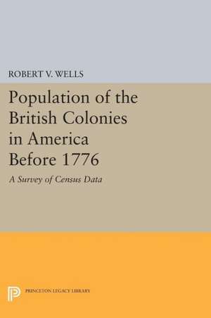 Population of the British Colonies in America Before 1776 – A Survey of Census Data de Robert V. Wells