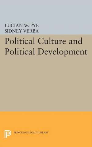 Political Culture and Political Development de Lucian W. Pye