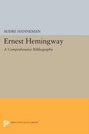 Ernest Hemingway de Audre Hanneman