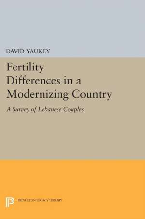 Fertility Differences in a Modernizing Country de David Yaukey