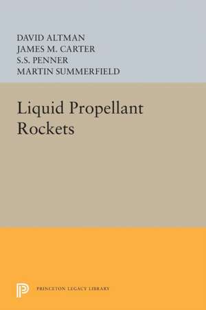 Liquid Propellant Rockets de David Altman