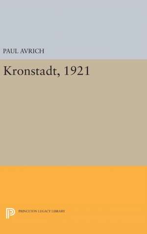 Kronstadt, 1921 de Paul Avrich