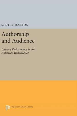 Authorship and Audience de Stephen Railton