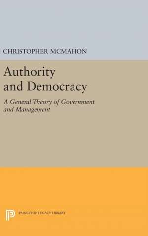 Authority and Democracy de Christopher Mcmahon
