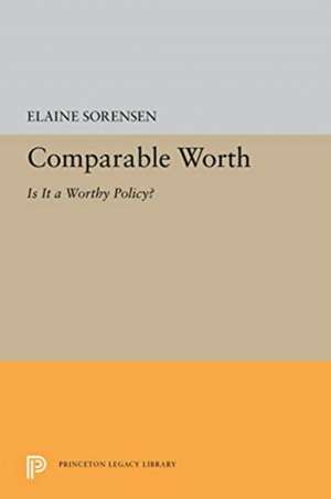 Comparable Worth de Elaine Sorensen