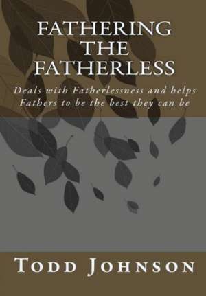 Fathering the Fatherless de Todd Richard Johnson