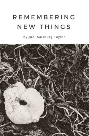 Remembering New Things de Judi Salsburg Taylor
