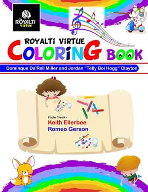 Royalti Virtue Coloring Activity Book de Dominque D Miller