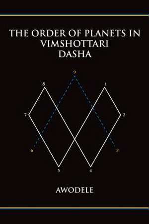 The Order of Planets in Vimshottari Dasha de Awodele