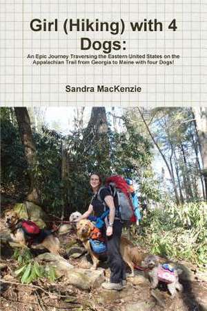 Girl (Hiking) with 4 Dogs de Sandra MacKenzie