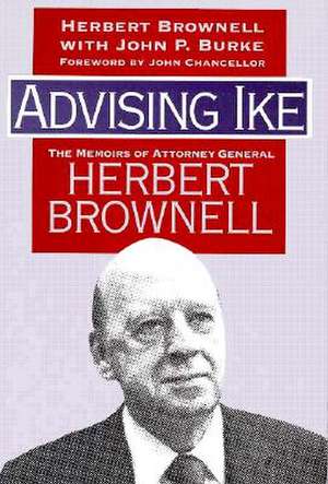 Advising Ike de Herbert Brownell