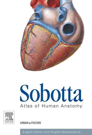 Sobotta Atlas of Human Anatomy, Package, 15th ed., English: Musculoskeletal system, internal organs, head, neck, neuroanatomy de Friedrich Paulsen