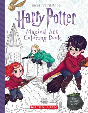 Harry Potter: Magical Art Colouring Book de Cala Spinner