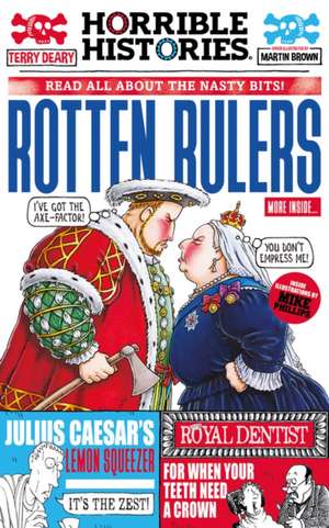 Rotten Rulers de Terry Deary