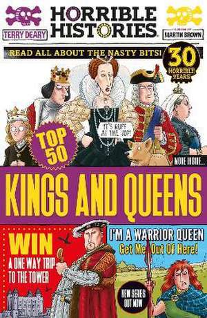 Top 50 Kings and Queens de Terry Deary