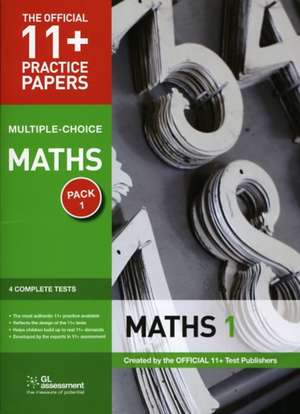 11+ Practice Papers, Maths Pack 1, Multiple Choice