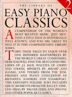 The Library of Easy Piano Classics 2