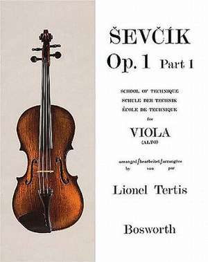 Sevcik for Viola - Opus 1, Part 1 de Otakar Sevcik