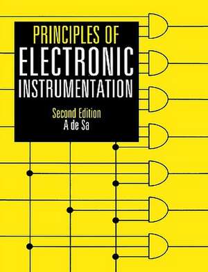 Principles of Electronic Instrumentation de A. de Sa