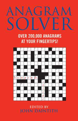 Anagram Solver de Bloomsbury Publishing