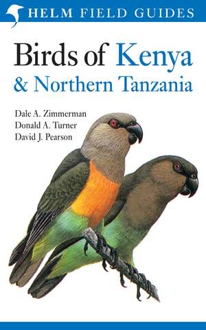 Birds of Kenya and Northern Tanzania de Dale A. Zimmerman